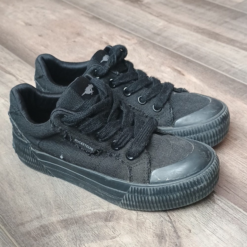 Rocket Dog Kids Black Sneakers